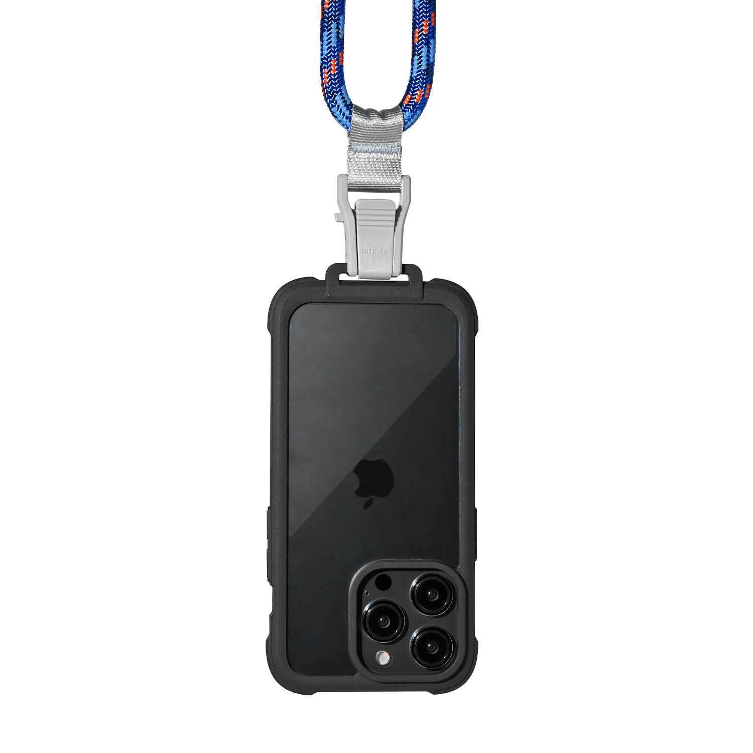 撞色掛繩 8mm 藍色