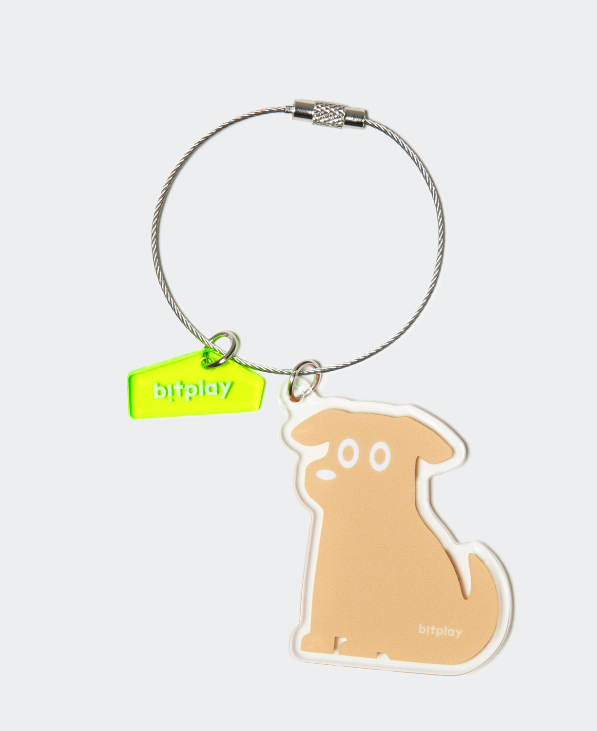 造型掛飾 卡其狗