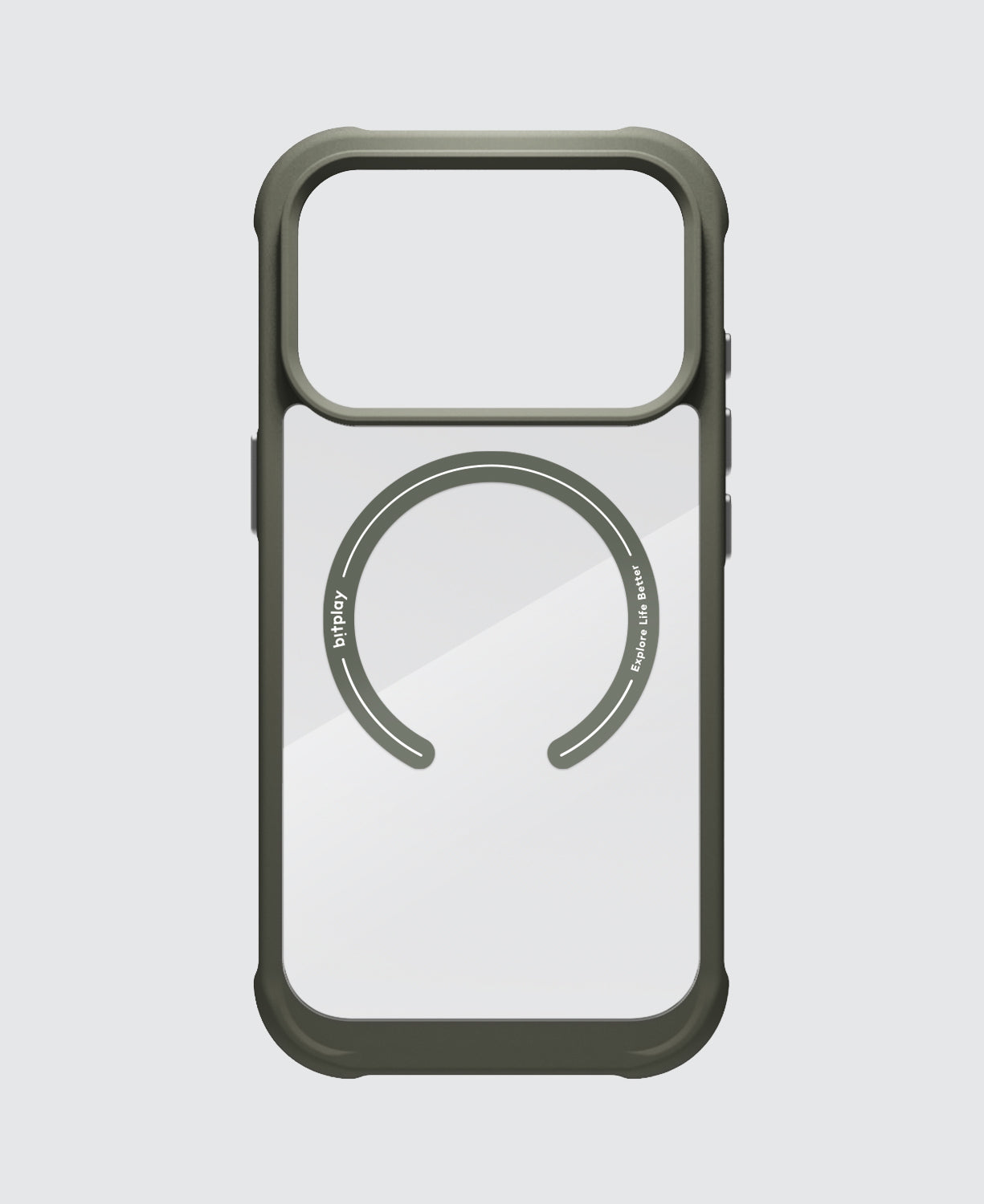 防摔磁吸殼  for iPhone 17 系列 霧灰綠