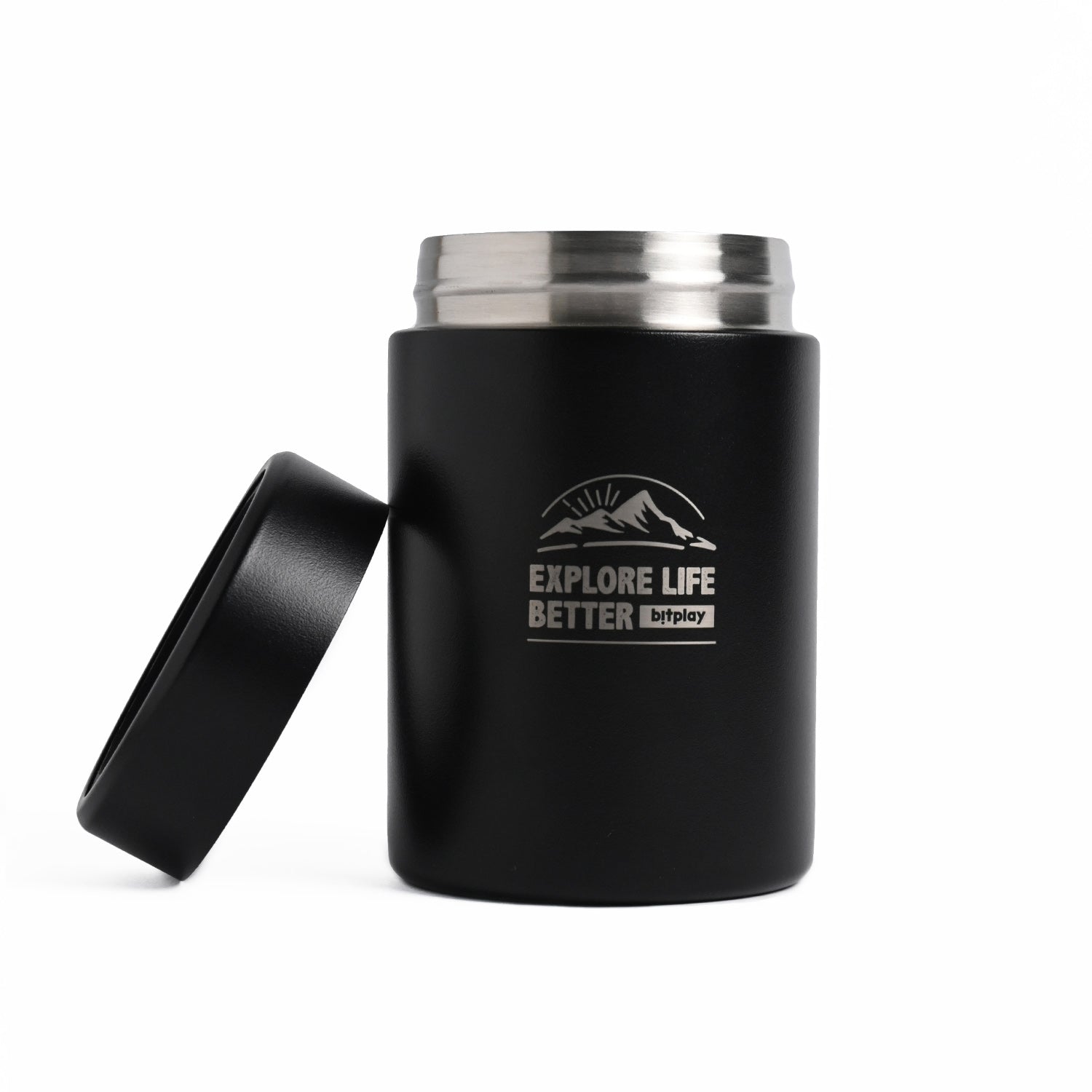 MiiR x bitplay 雙層真空啤酒保冰罐 12oz/354ml 夜空黑