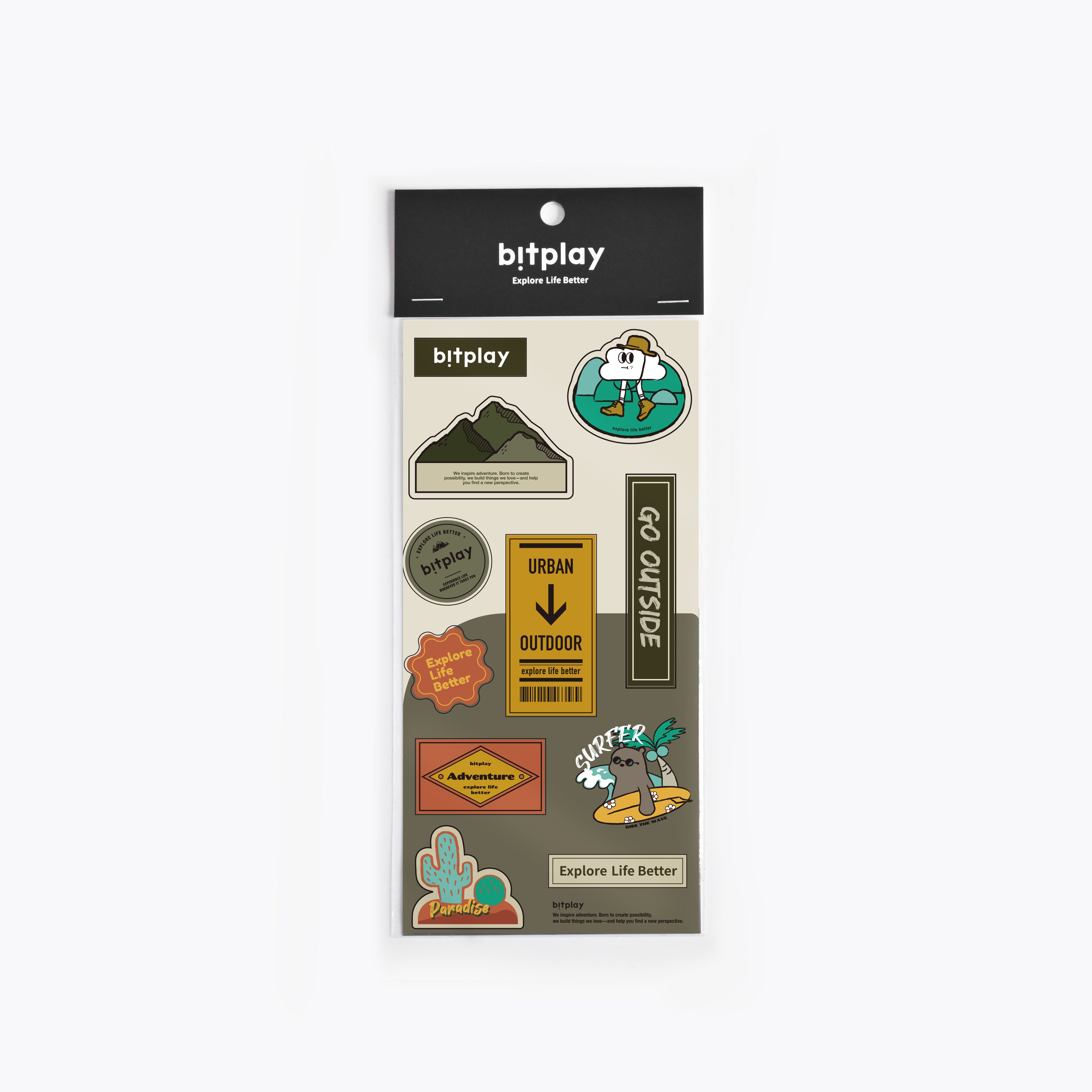 bitplay 特製貼紙