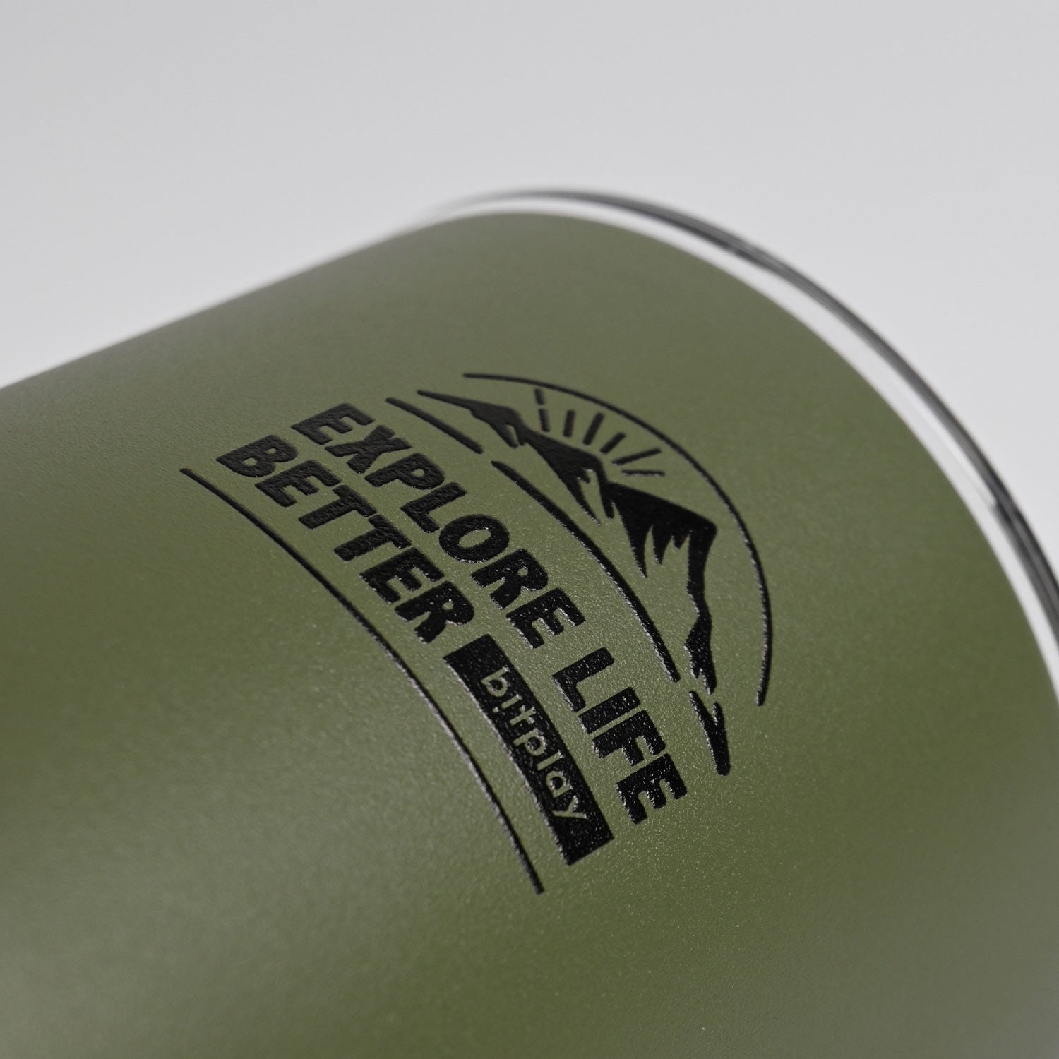MiiR x bitplay 雙層真空保溫馬克杯 12oz/354ml 軍綠色